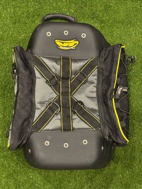 JT Paintball Gear Yellow/Black Backpack Carry Bag Equipment Case Gear Bag NWOT